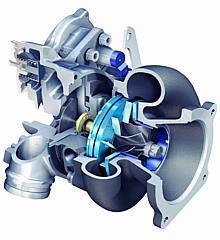 Turbolader mit variabler Turbinengeometrie bei Porsche